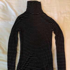 Striped Turtleneck